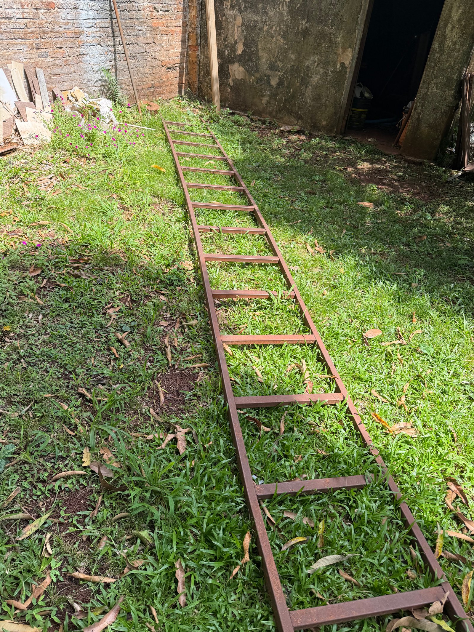 Escalera de hierro